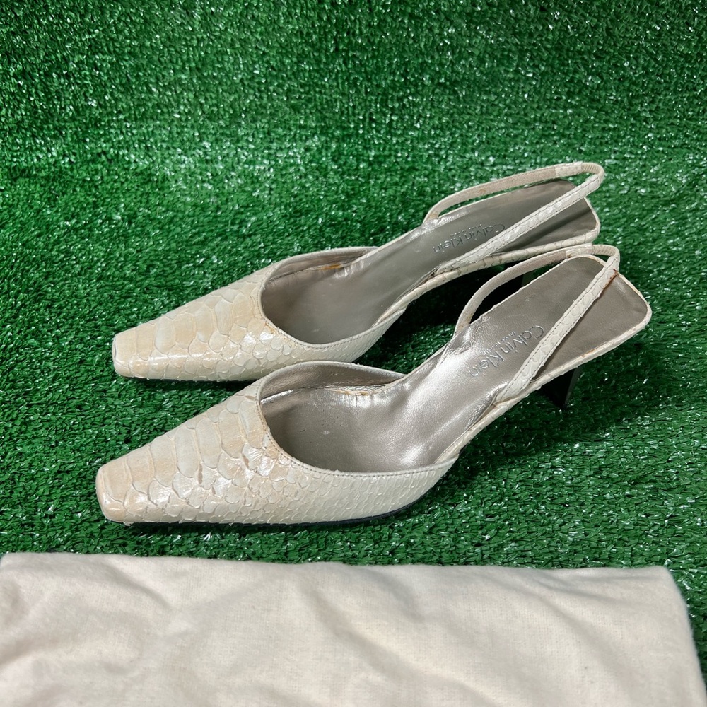 Calvin Klein python shoes - Picture 2 of 5
